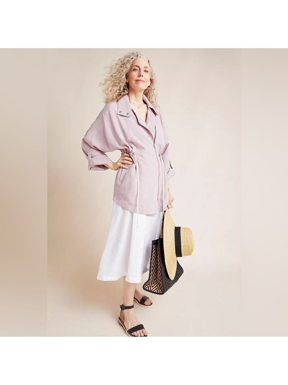 Anthropologie Danuta Cupro Jacket - Size Medium